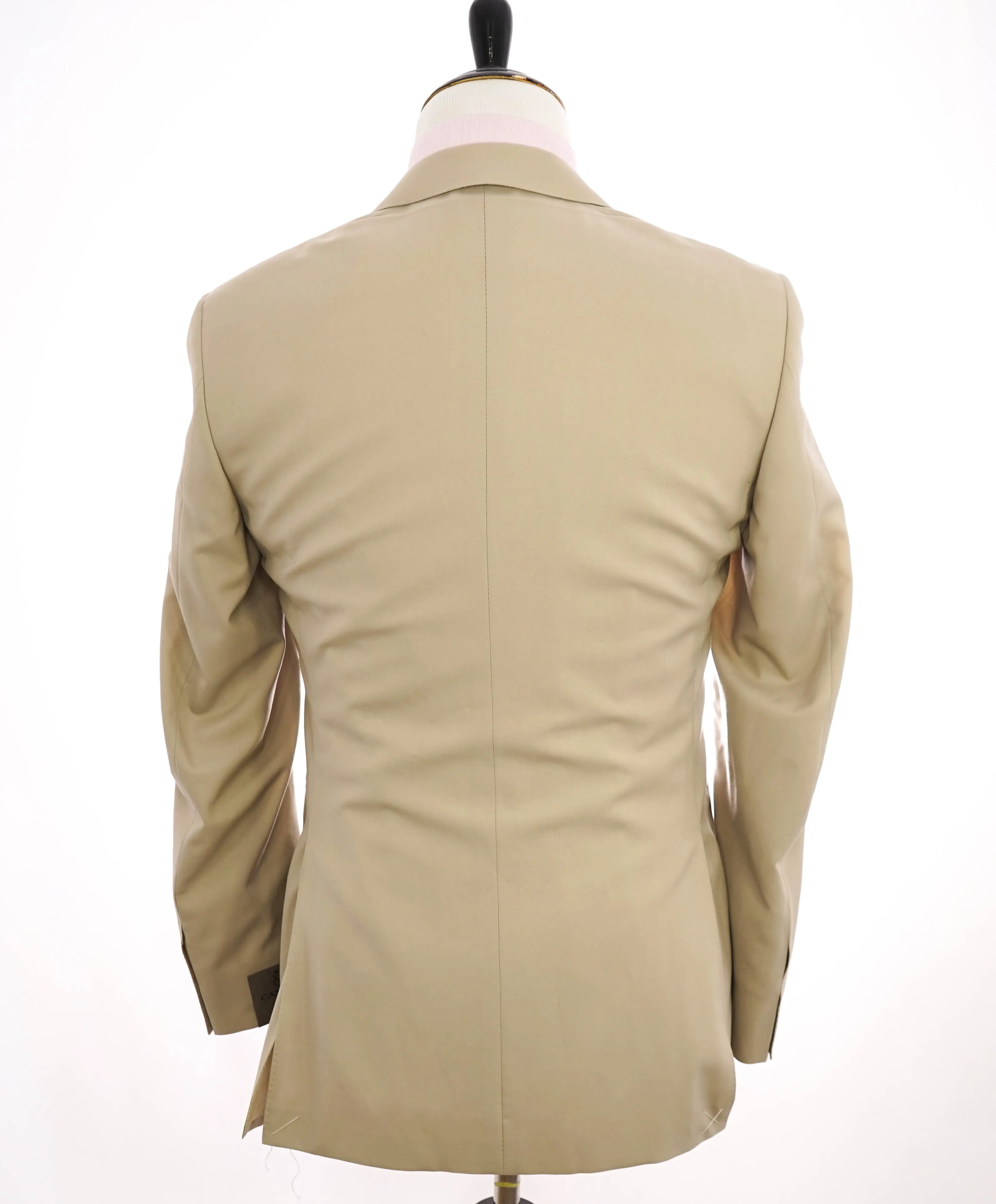 $1,895 CANALI - Light Summer Wool Beige Blazer - 38R