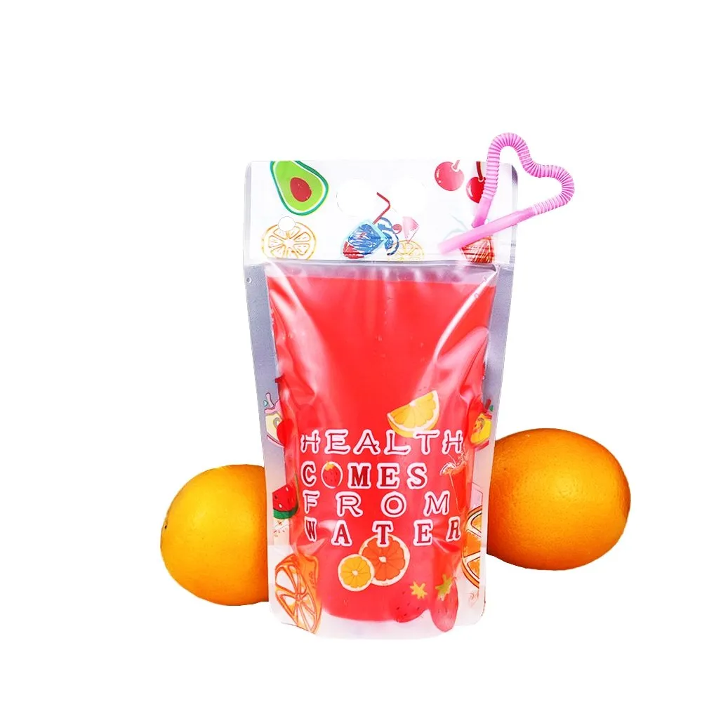 23x13 Printed Mixed Fruits Reusable Ziplock Bag