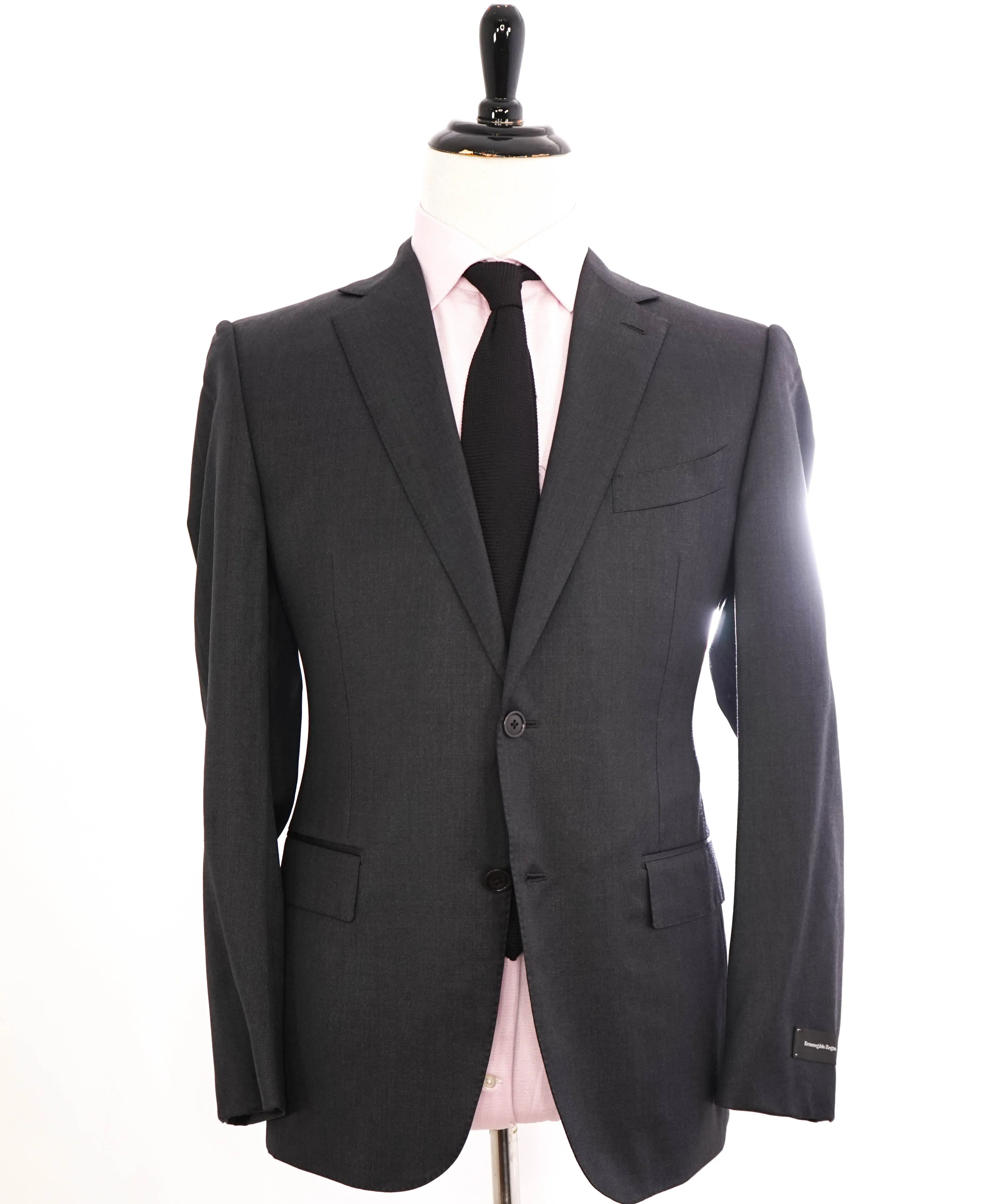 $2,695 ERMENEGILDO ZEGNA -"Micronsphere" GRAY Blazer - 42S