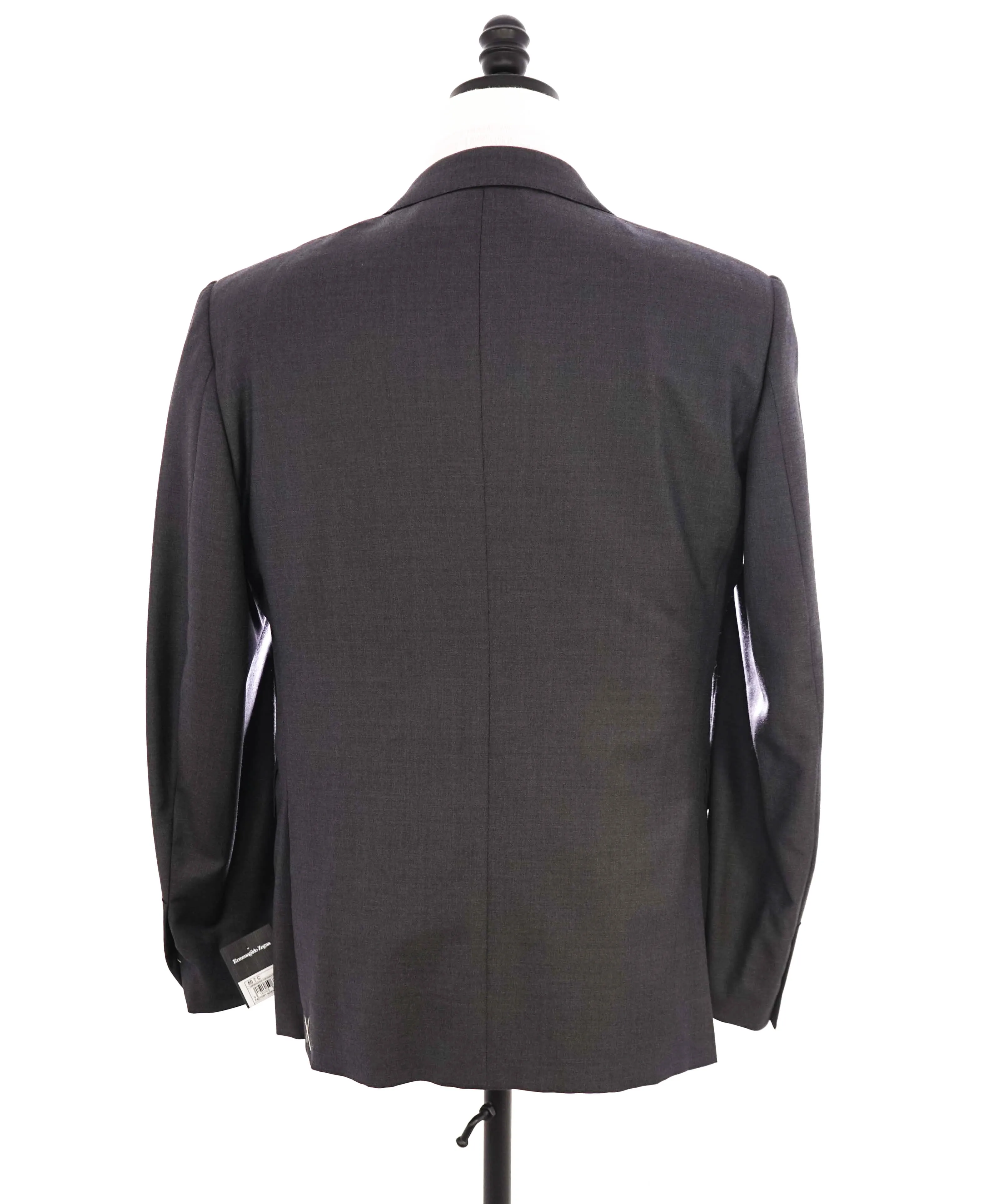 $3,250 ERMENEGILDO ZEGNA - "TROFEO"  Solid Gray Blazer - 40S