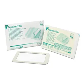 3M™ Tegaderm™ Rectangular Transparent Sterile Film Dressing, 8 x 12 Inch