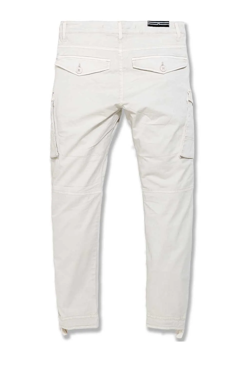 Aaron - Daybreak Cargo Pants (Steel Khaki)