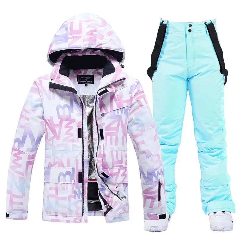 ARCTIC QUEEN -Women-Ski-Suit-Winterproof-Jacket-Pants