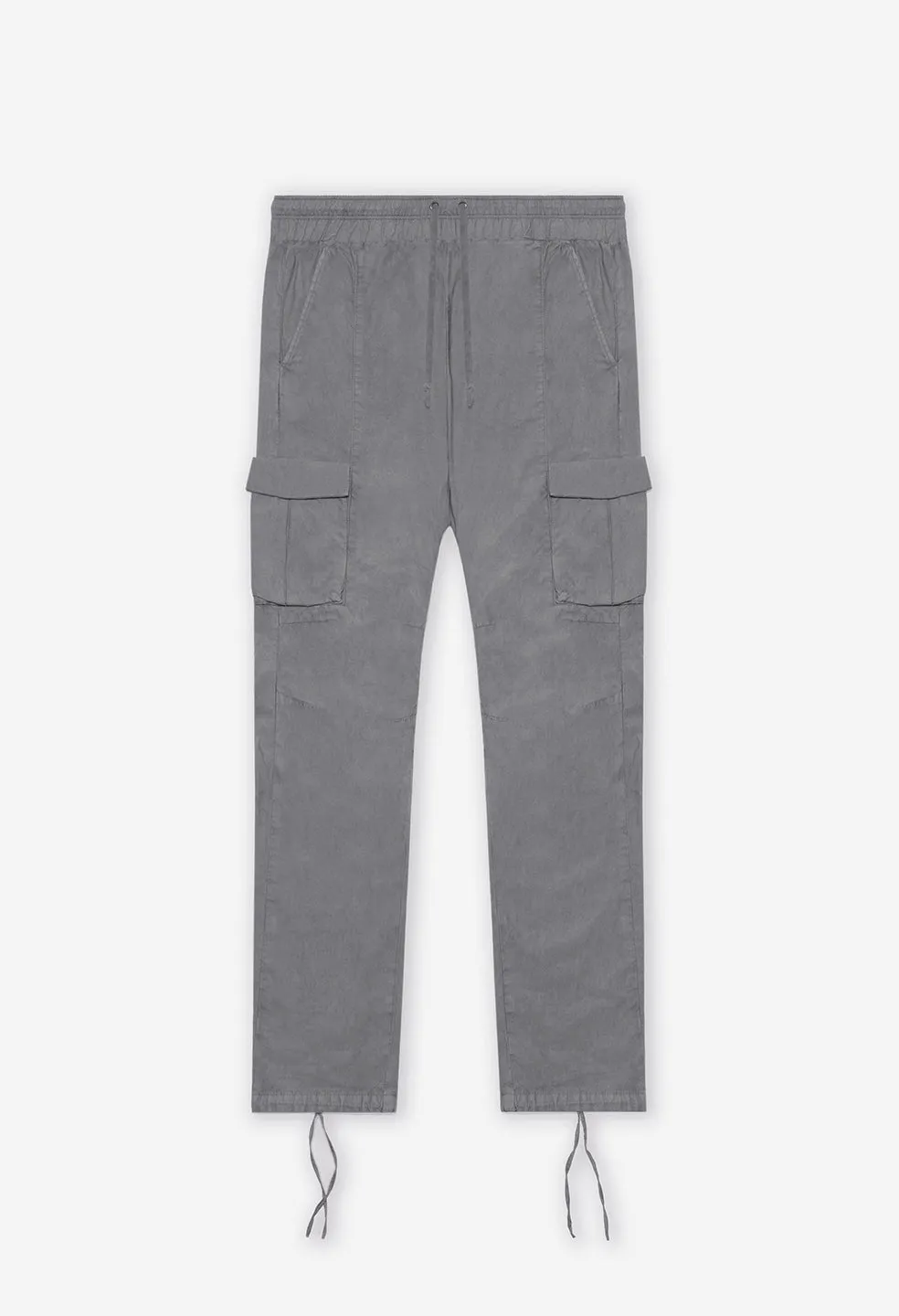 Back Sateen Cargo Pants / Charcoal