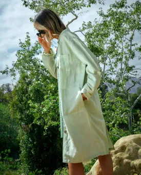 Balmy Oversized Blazer - Light Green