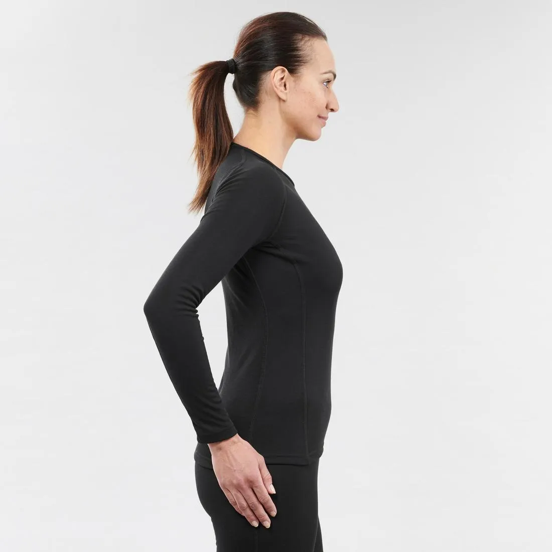 BL100 Simple Women's Ski Base Layer Top