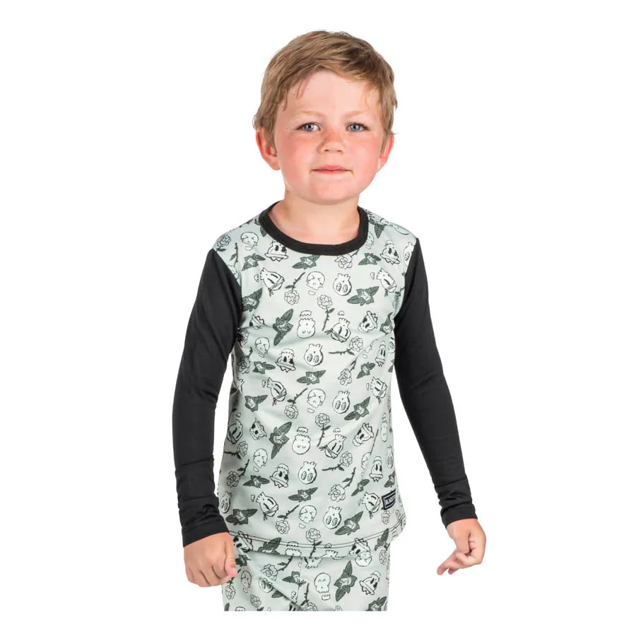 Black Strap Therma Kids Baselayer Top 2023