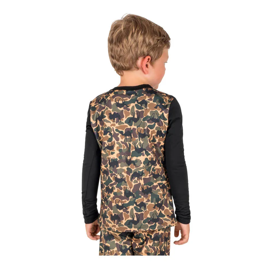 Black Strap Therma Kids Baselayer Top 2023