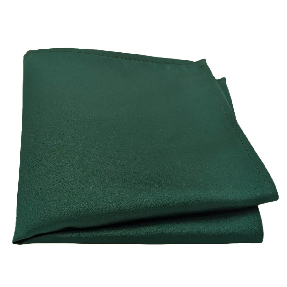 Bottle Green Pocket Square