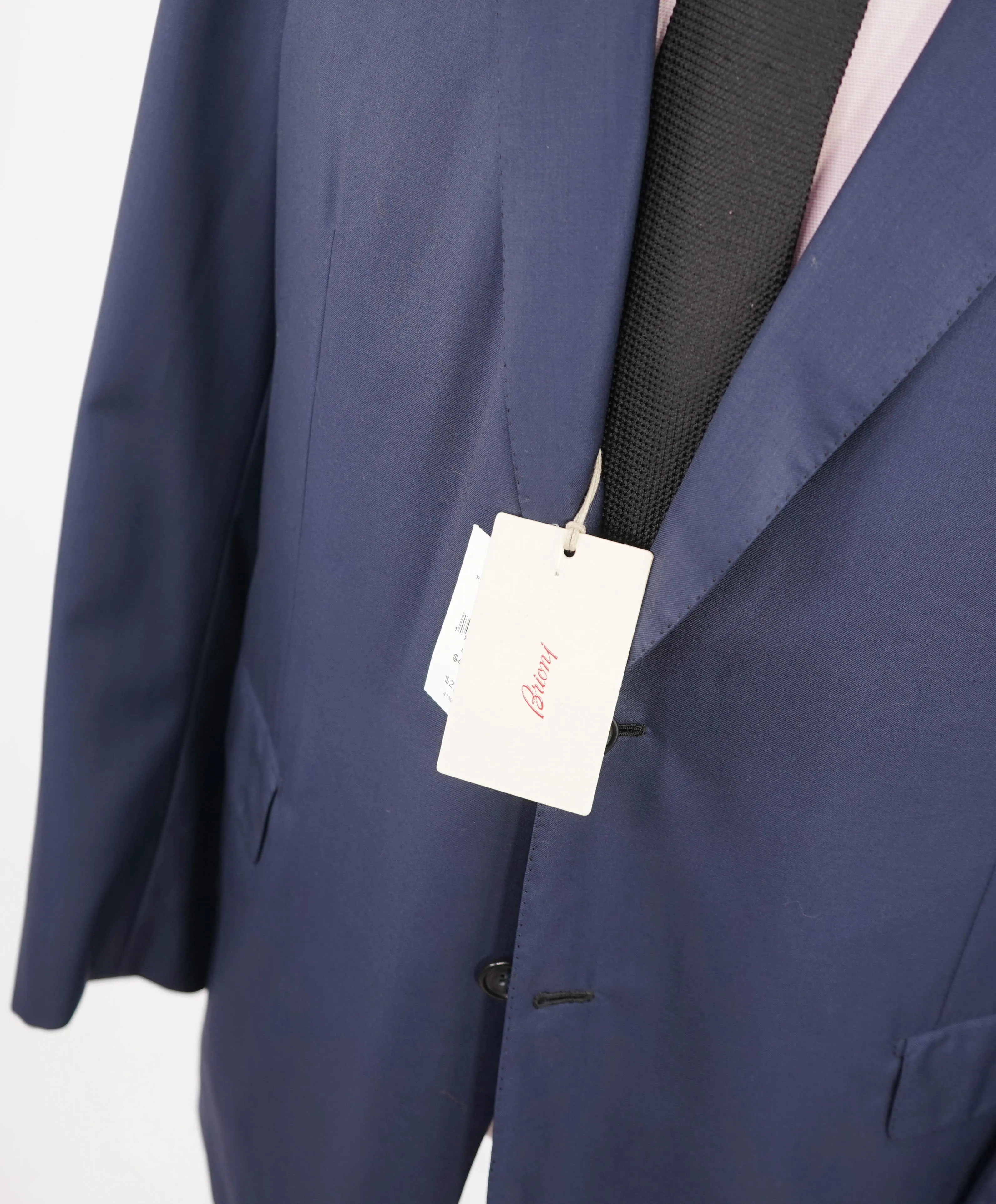 BRIONI - NAVY 160'S 2-Button "COLOSSEO" Hand Made In Italy Blazer - 40L US