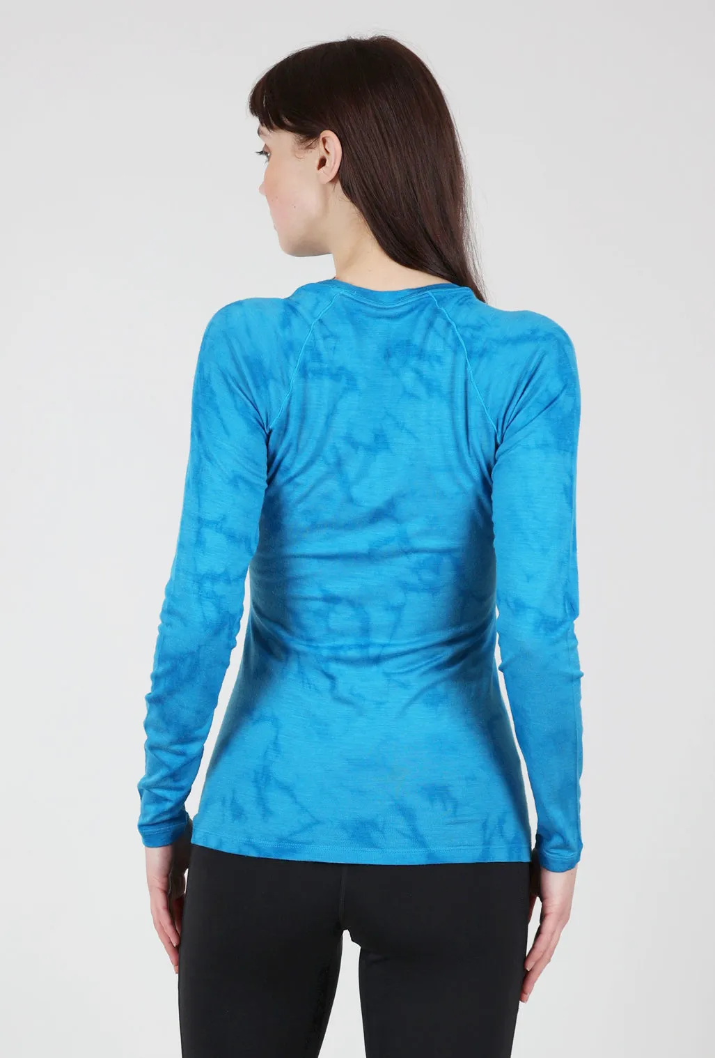 Classic All-Season Merino Base Layer, Pool Blue Wash