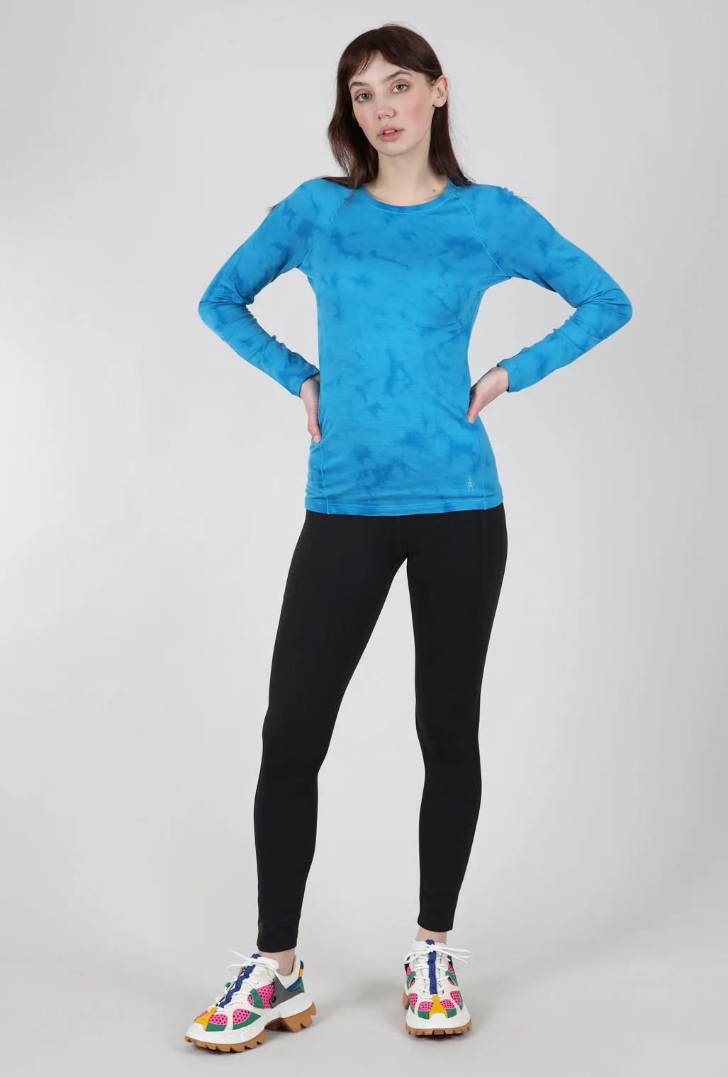 Classic All-Season Merino Base Layer, Pool Blue Wash