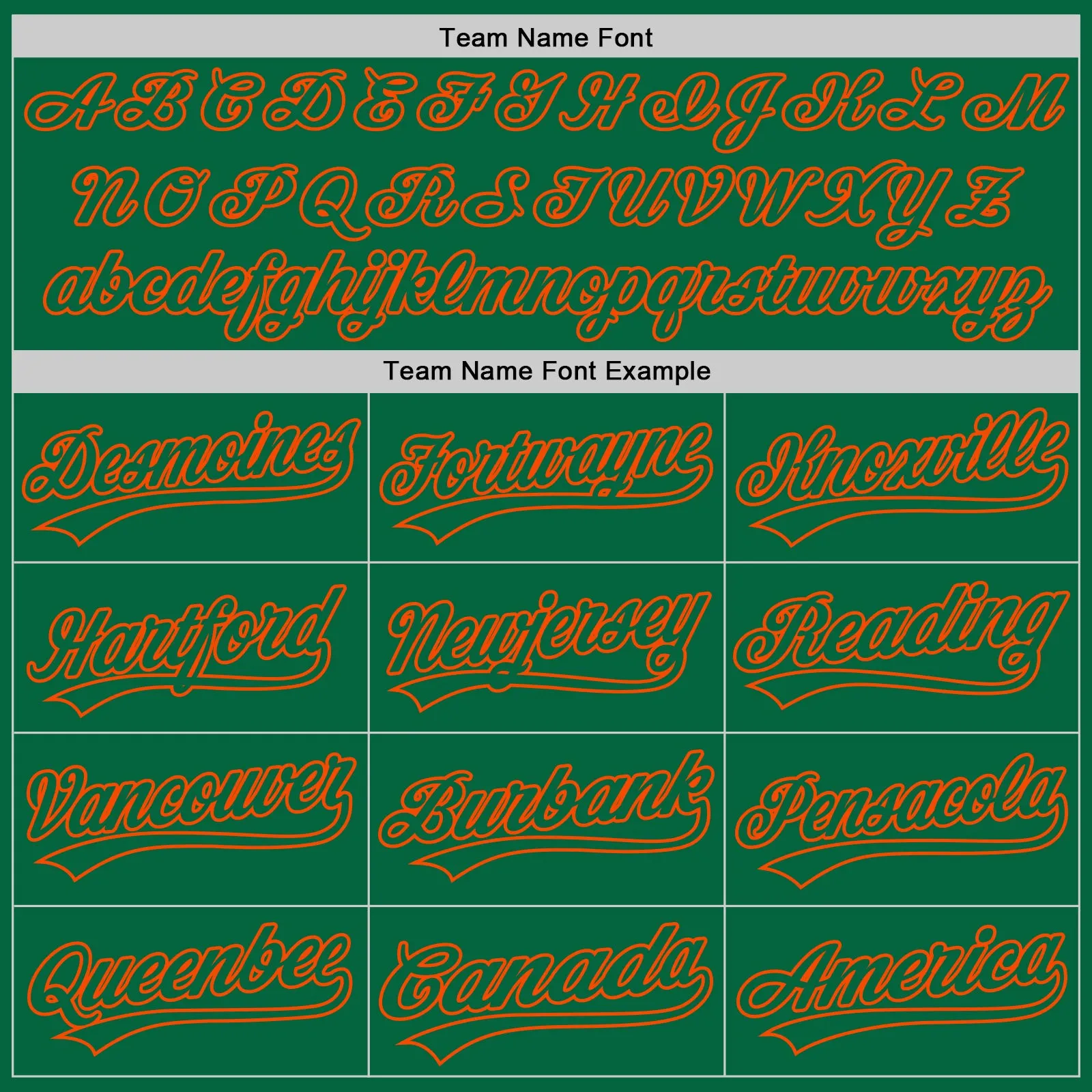 Custom Kelly Green Orange 3D Pattern Design Curve Lines Authentic Baseball Jersey