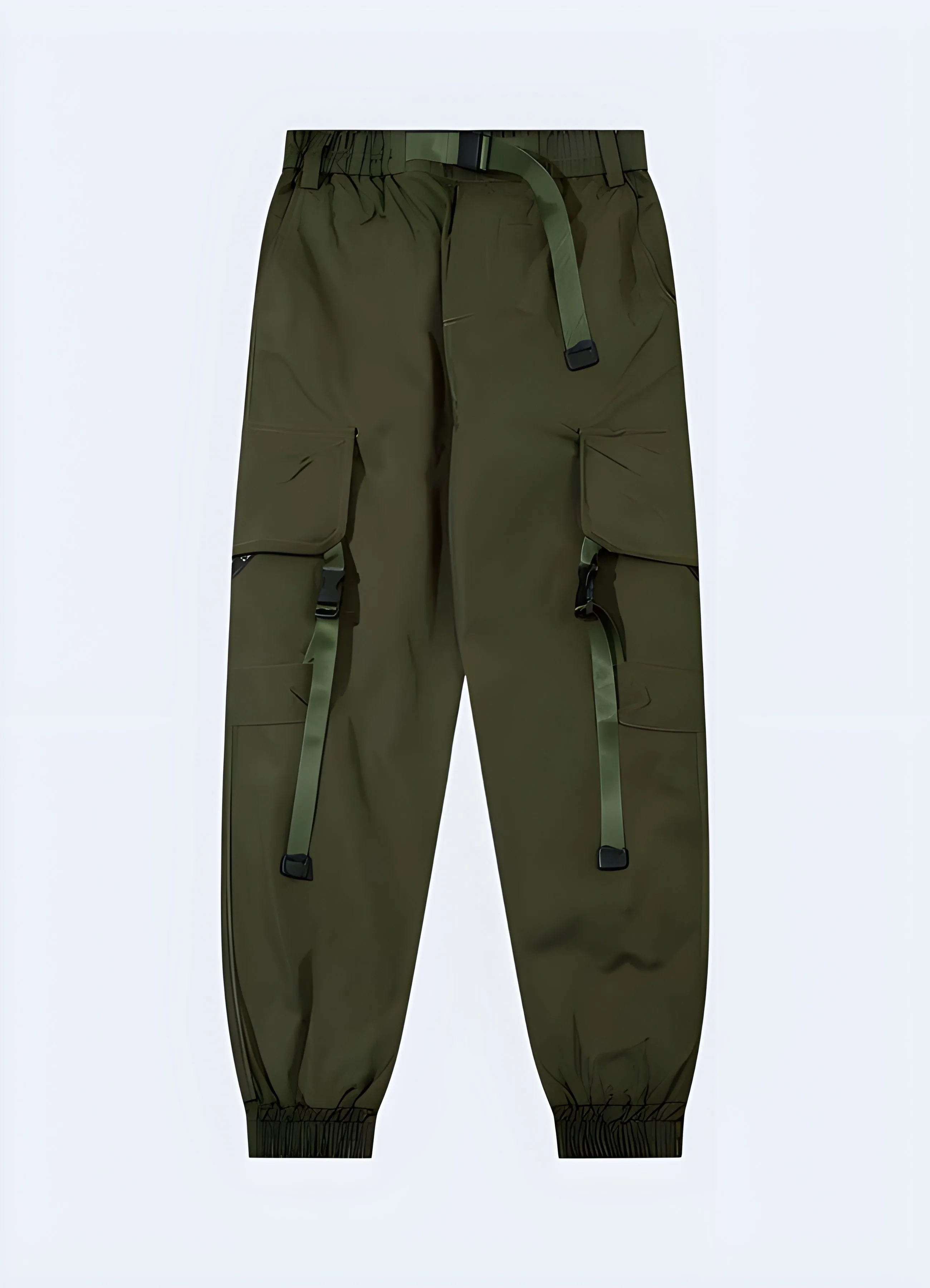 Dark Green Cargo Pants