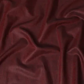 Deep Maroon Plain Premium Pure Linen Fabric - 60 Lea Quality, 140 cm Width-D19937