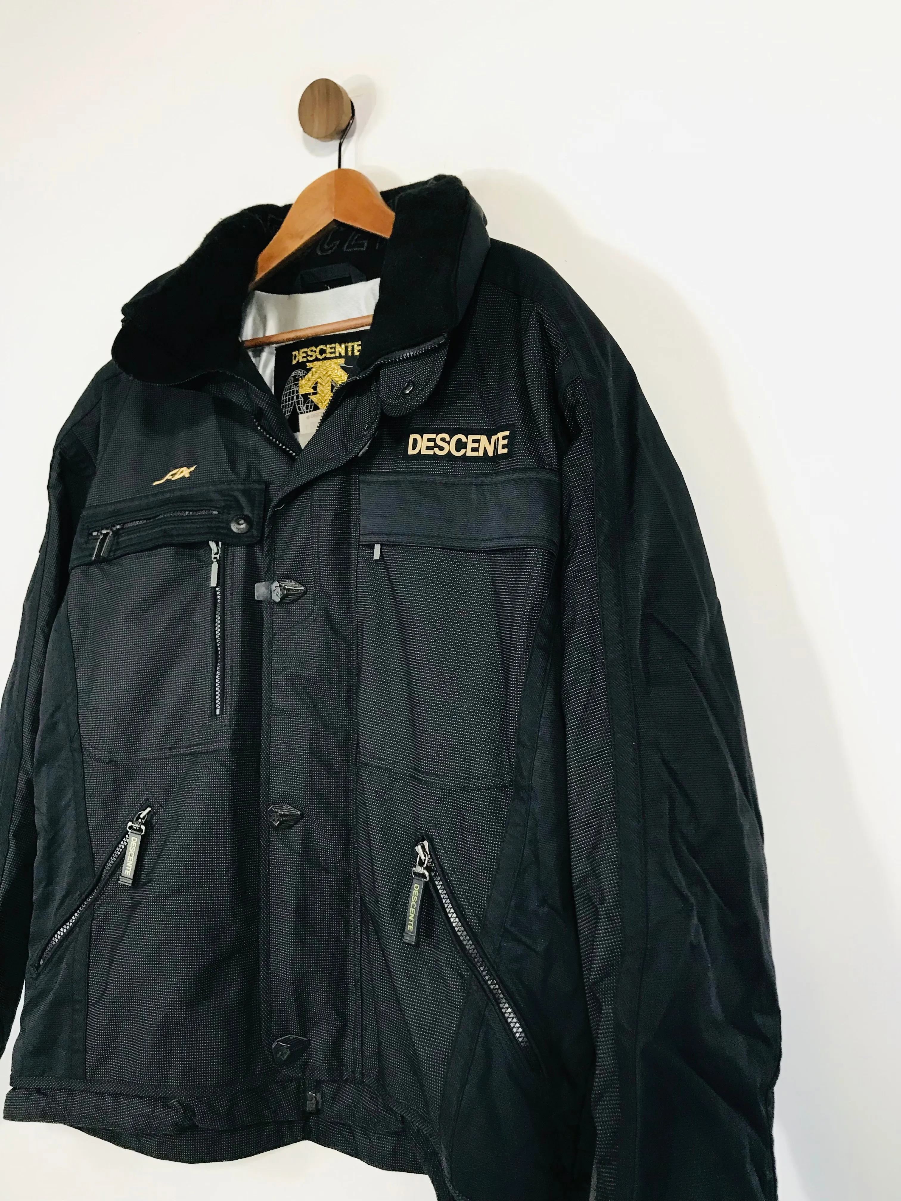 Descente Men's Dermizax Ski Jacket Coat | XL | Black