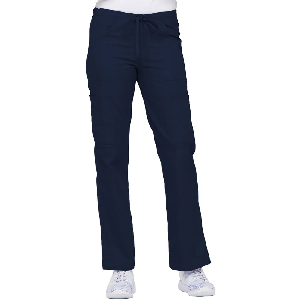 Dickies Women's EDS Signature Low Rise Cargo Scrub Pant