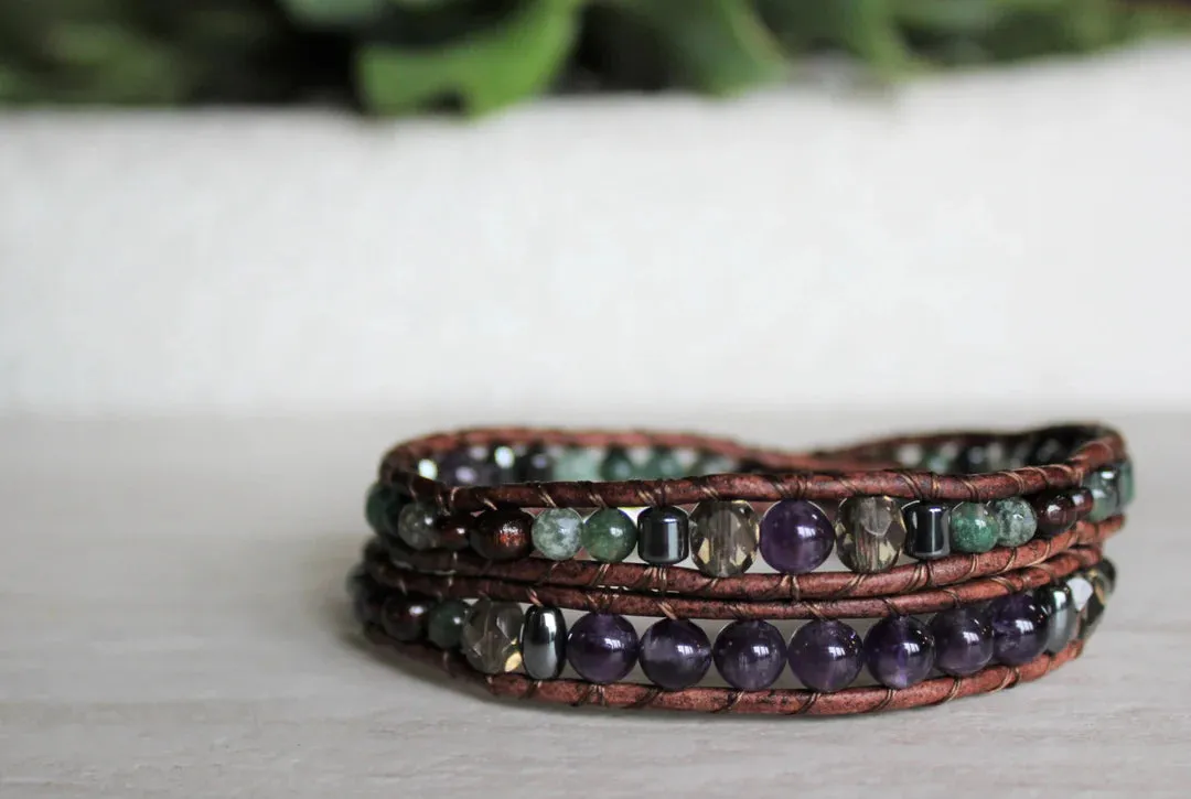 Double Wrap Bracelets by Woven Stone Co.