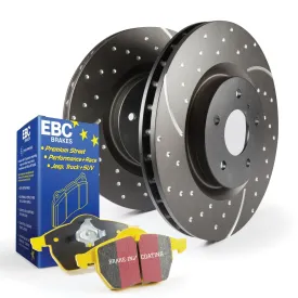 EBC Brakes S5KF1058 S5 Kits Yellowstuff And GD Rotors