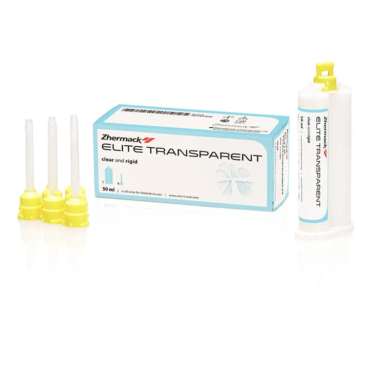 Elite Transparent Zhermack Silicone Translucide - Idéal Pour Composite