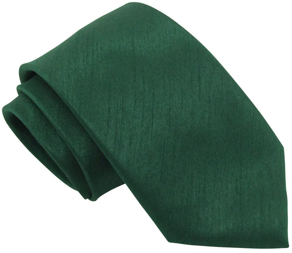 Evergreen Shantung Wedding Tie