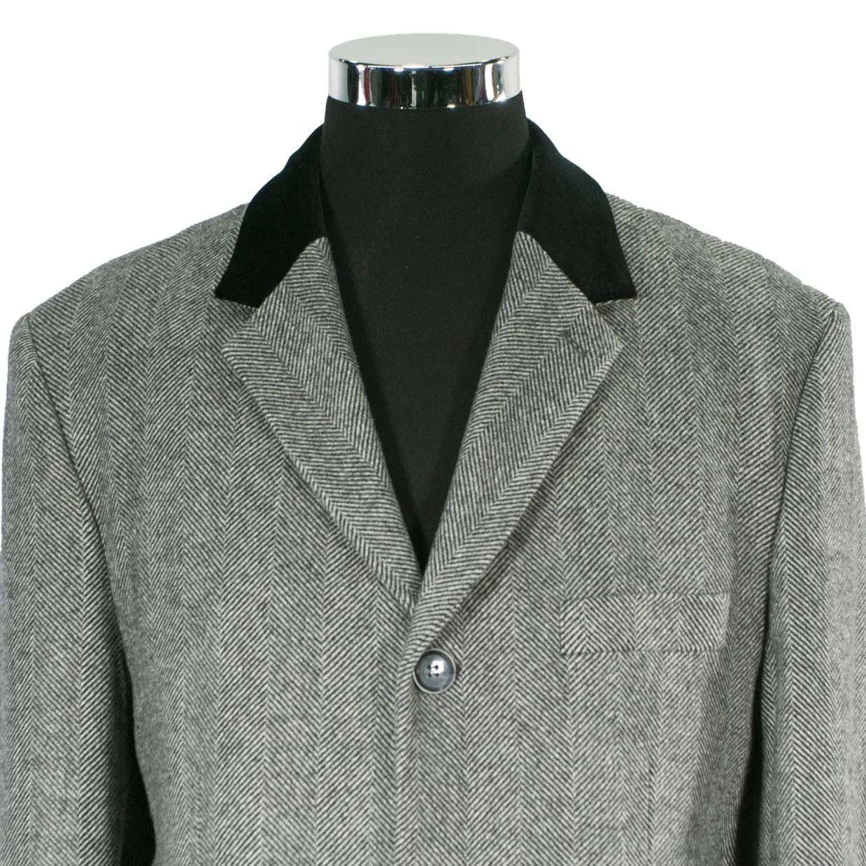 Full Length Wool/Cashmere Top Coat