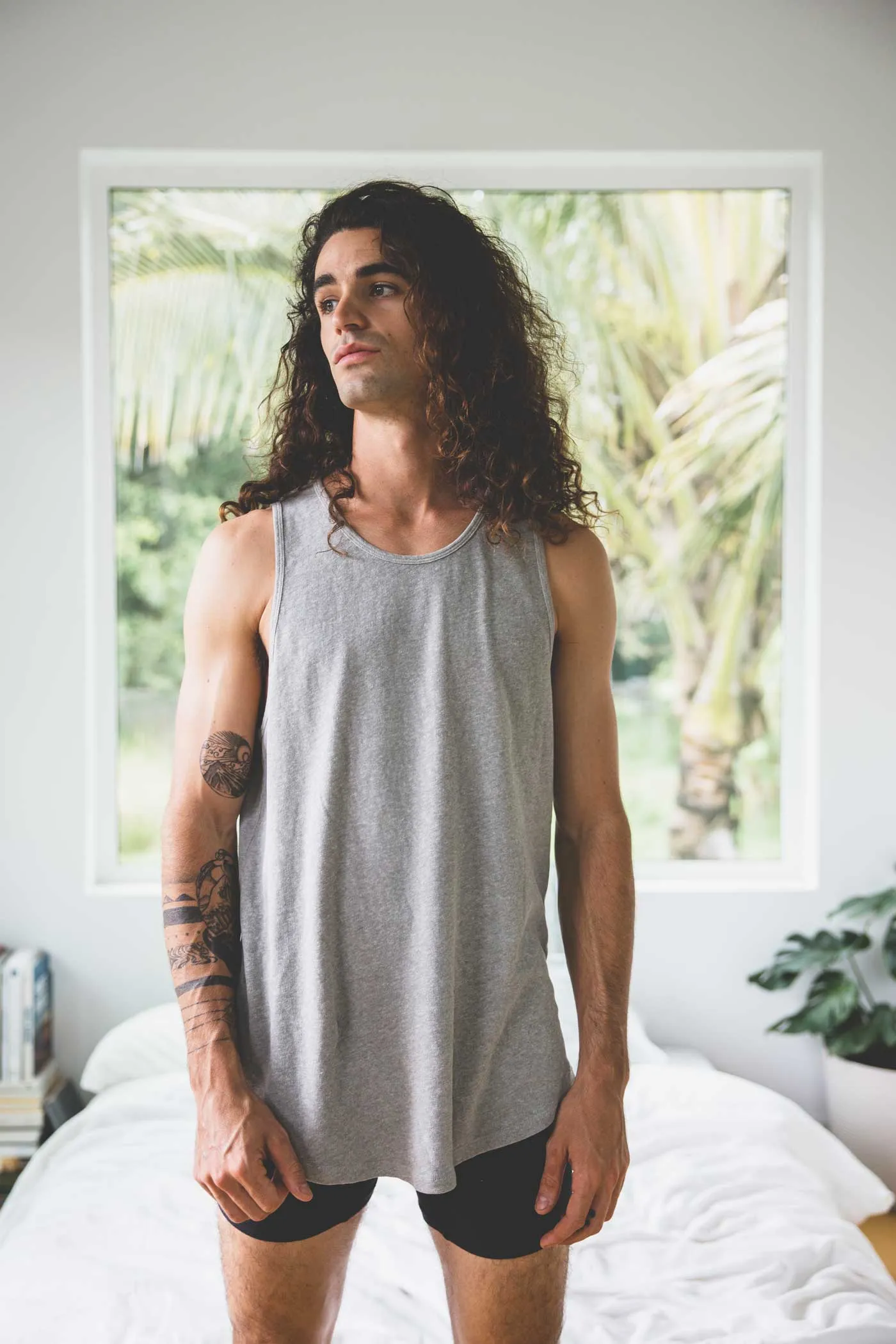 Heathered Tank Top