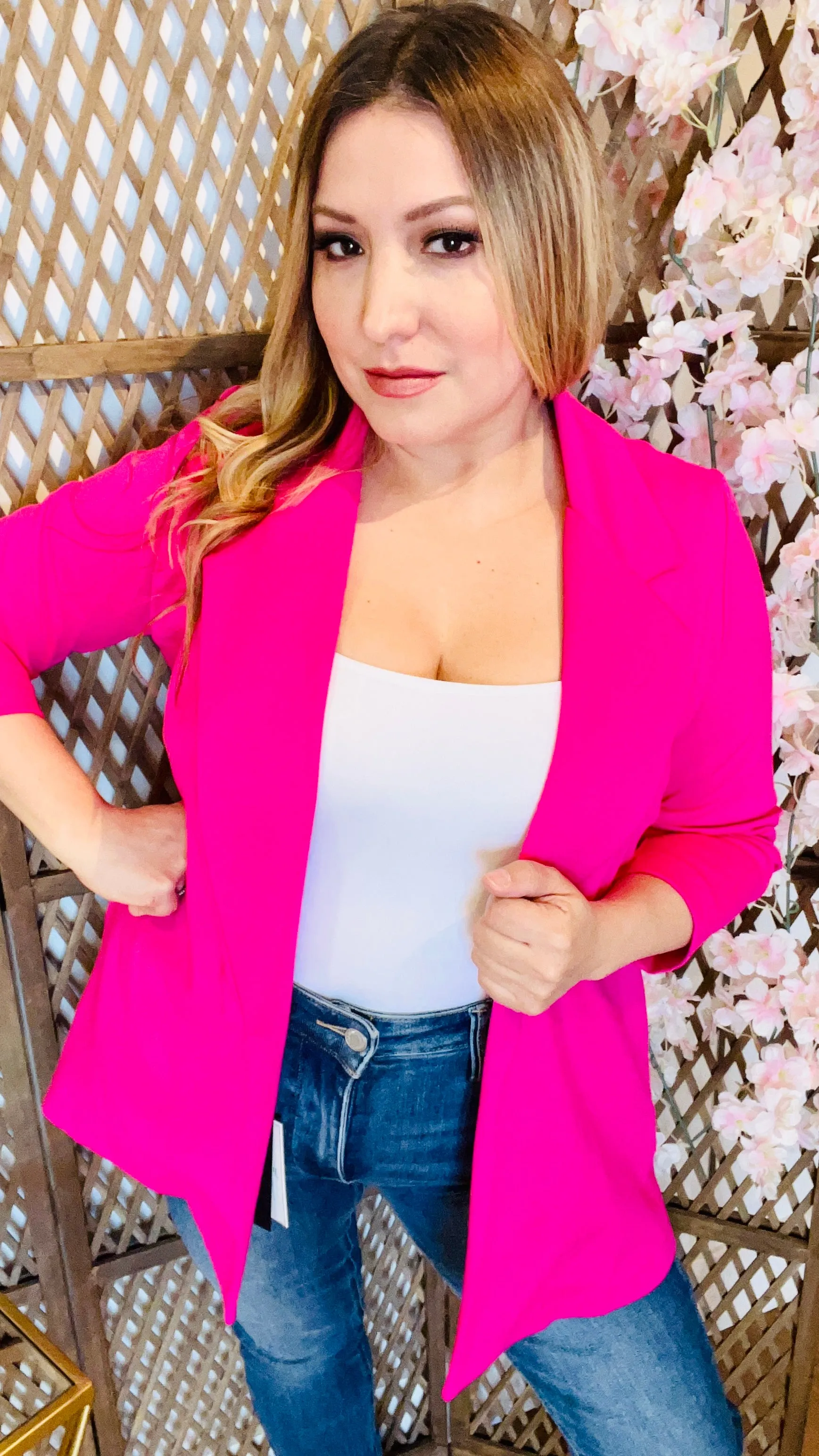 Hot Pink Magic Blazer