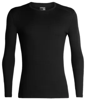 Icebreaker Mens Merino 200 Oasis Crewe Thermal Top