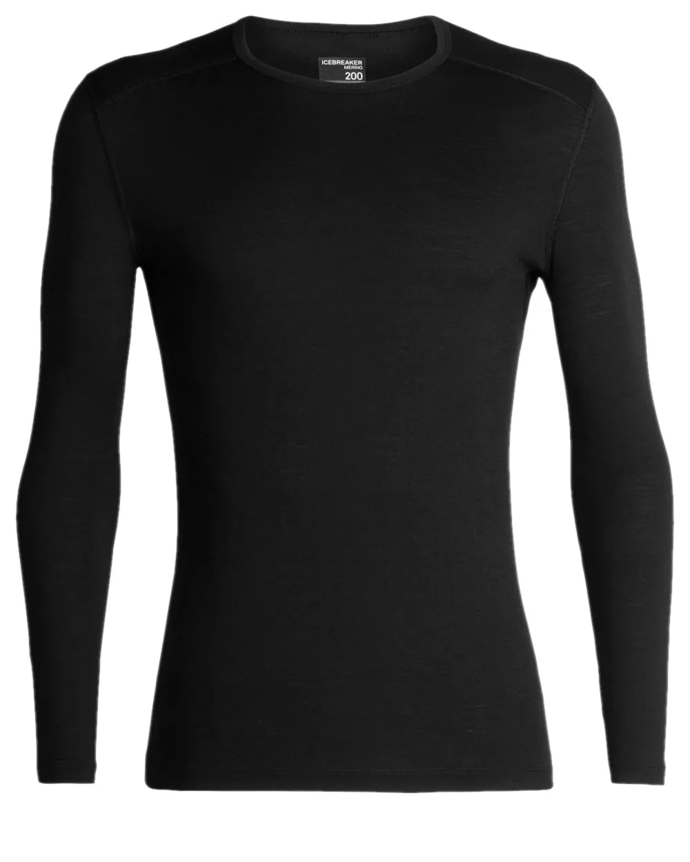 Icebreaker Mens Merino 200 Oasis Crewe Thermal Top