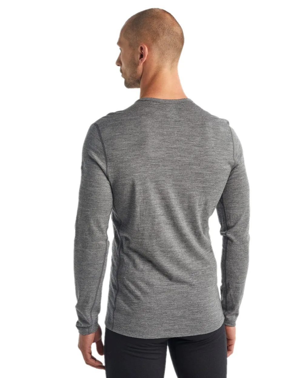 Icebreaker Mens Merino 200 Oasis Crewe Thermal Top