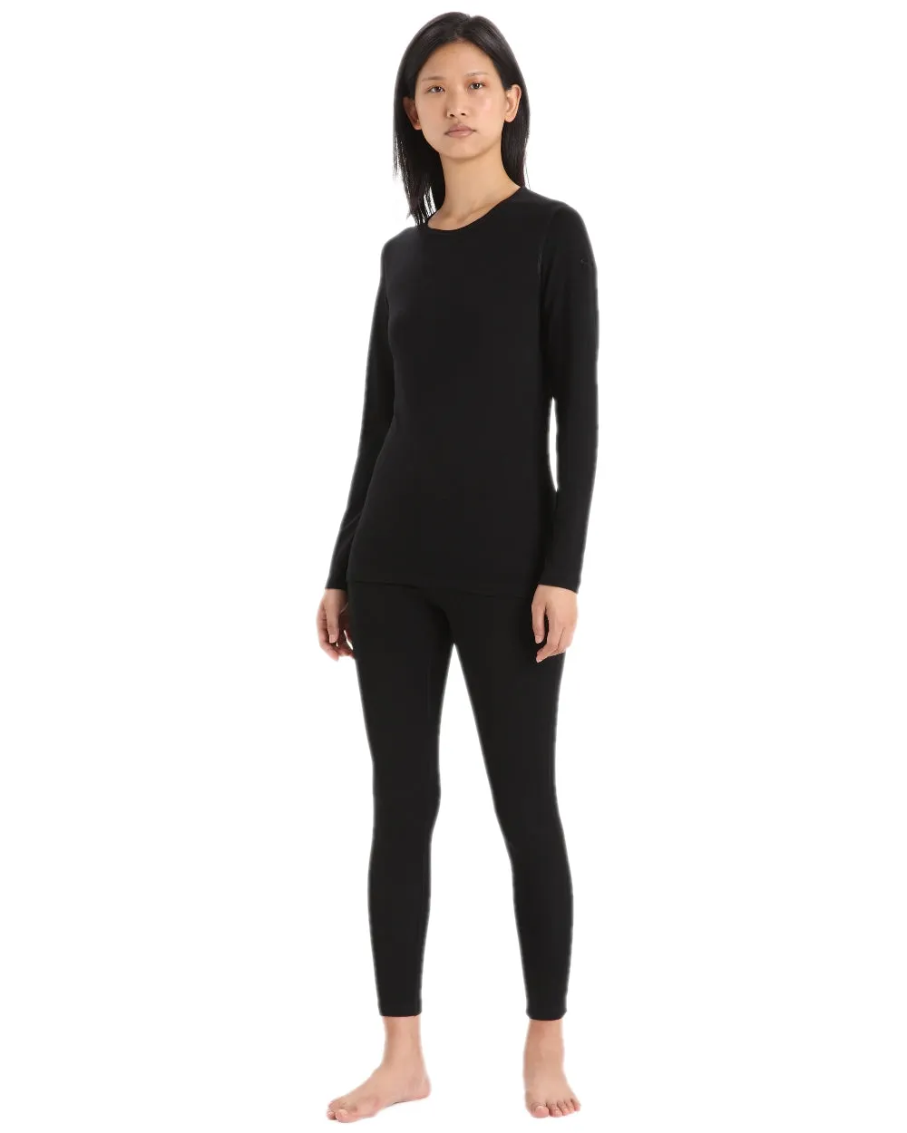 Icebreaker Womens 260 Tech Crewe Thermal Top