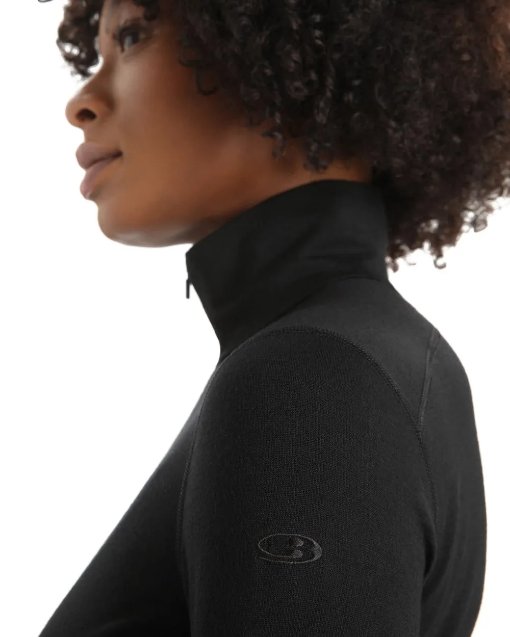 Icebreaker Womens Merino 200 Oasis Half Zip Thermal Top