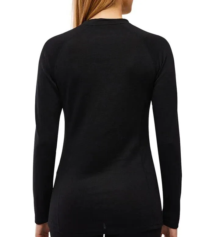 Kombi Women's B2 Merino Blend Crew Top 190g Mid-weight Base Layers Size XL