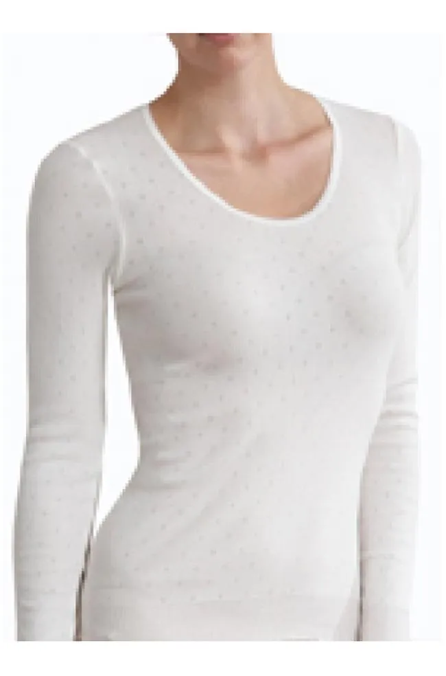 Long Sleeve Thermal Top (Black or Ivory)