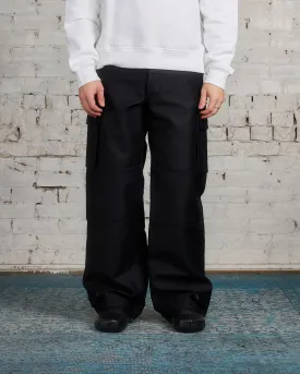 Marni Moleskin Cargo Pant Black