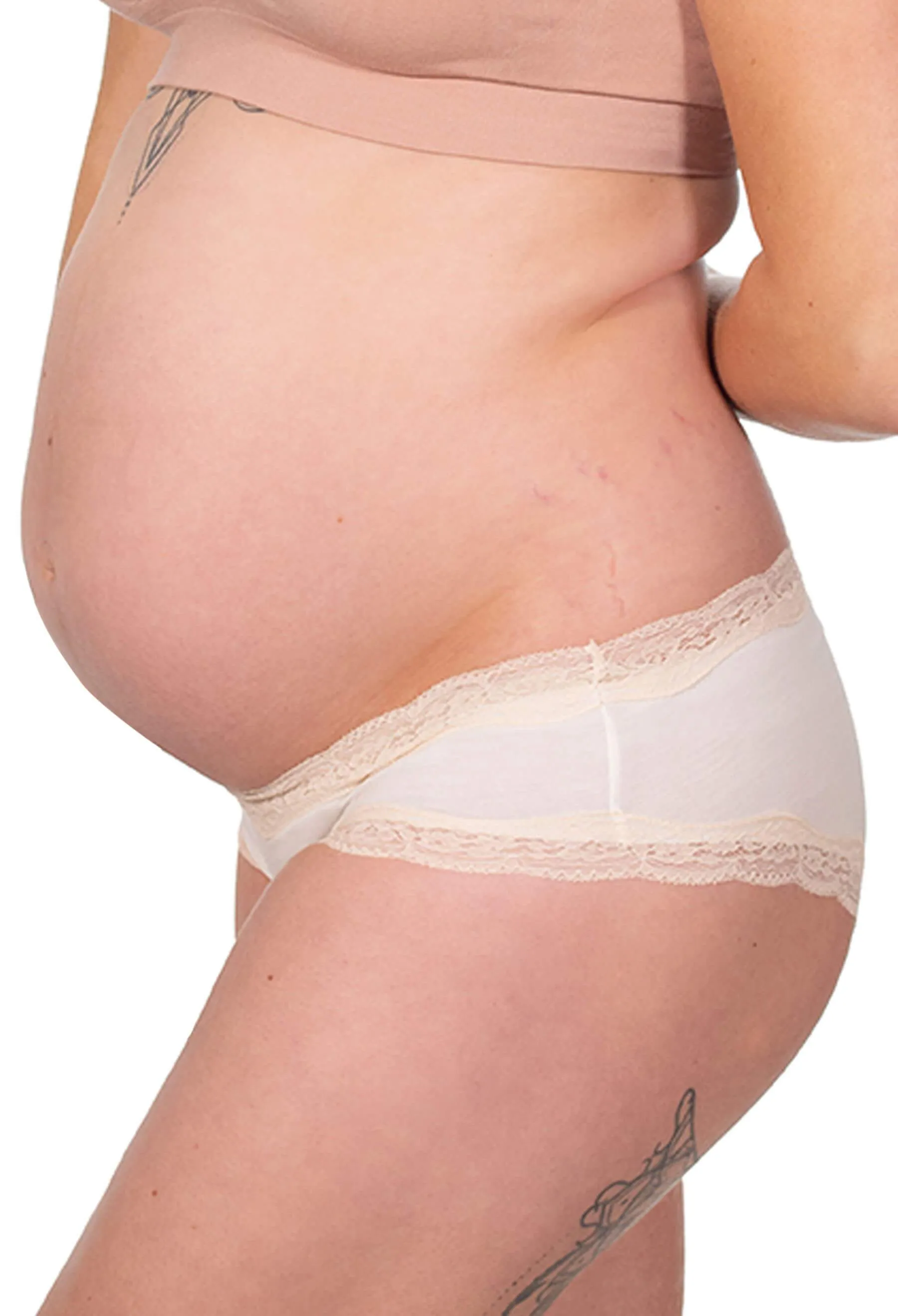 Maternity Cotton Rich Low Rise Hipster Brief