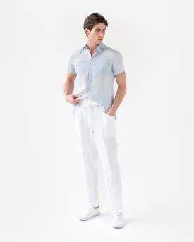 Men's linen pants TRUCKEE in White