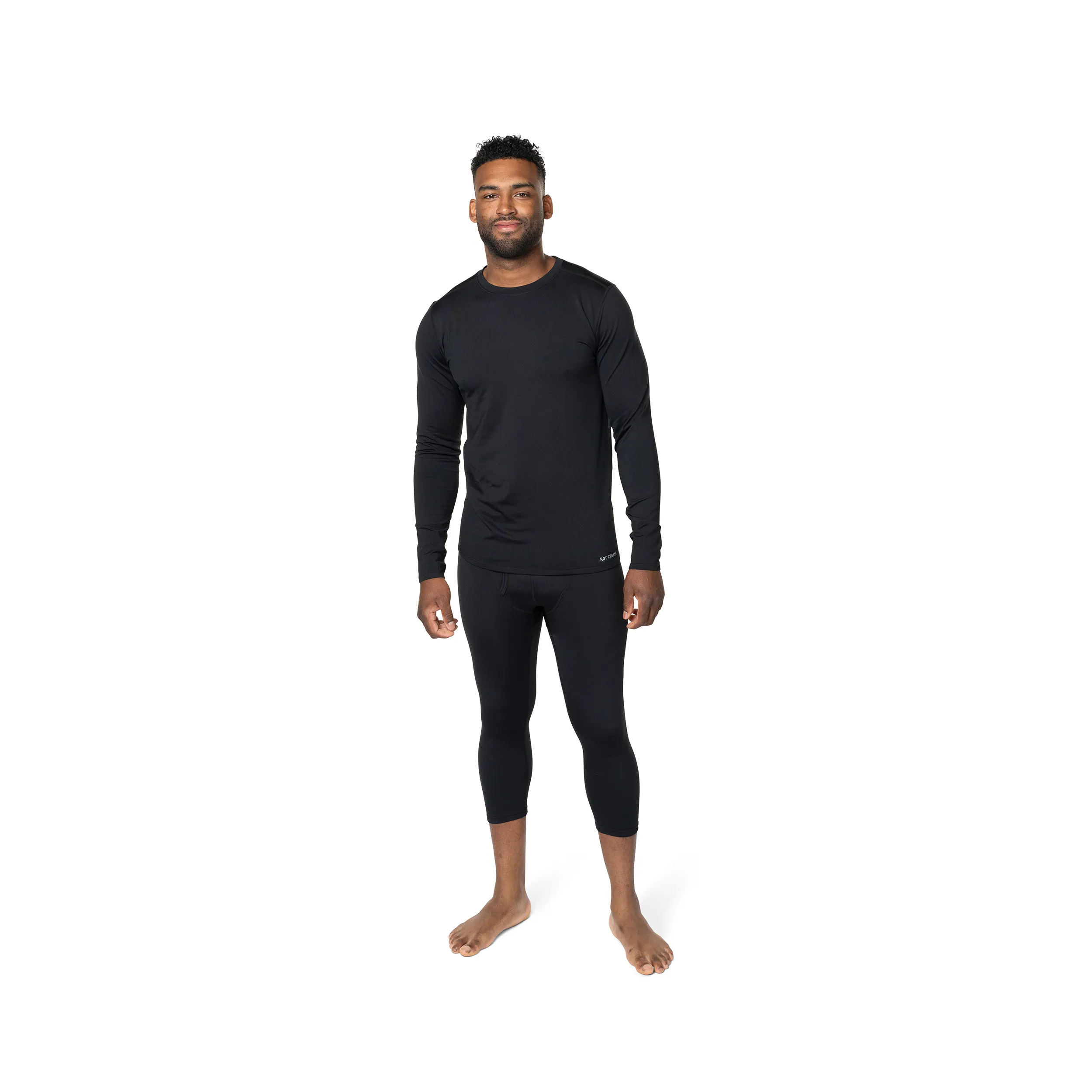 Men's Micro-Elite Chamois Crewneck - Black