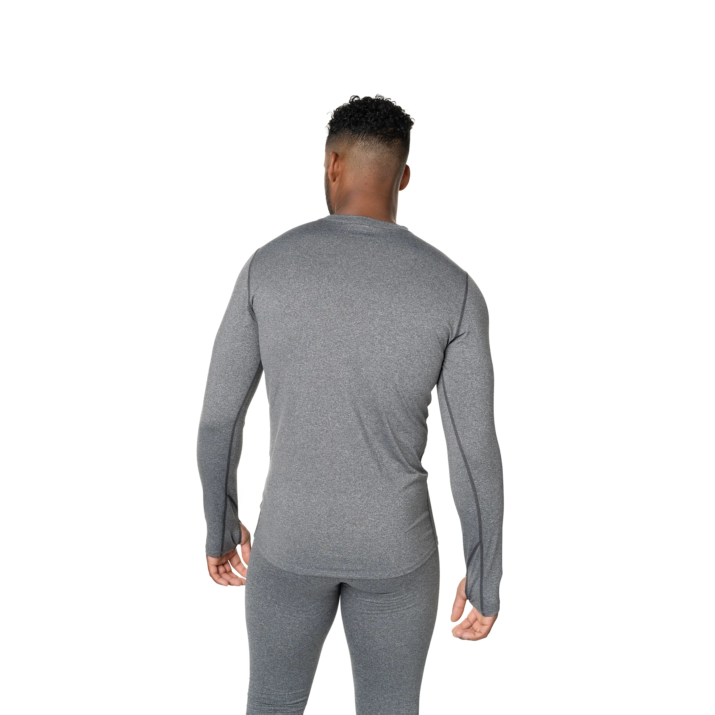 Men's Micro-Elite Chamois Crewneck - Granite