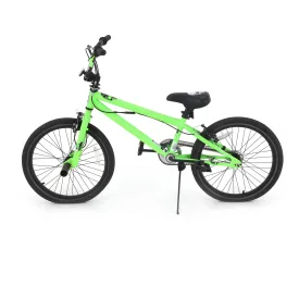 Neon Green Freestyle BMX Bike