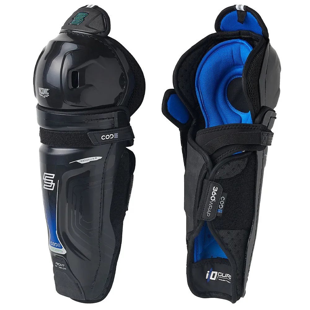 SHERWOOD CODE ENCRYPT 1 JUNIOR SHIN PADS