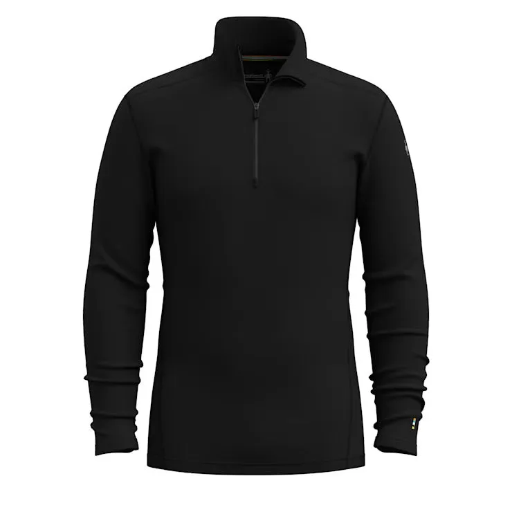 SMARTWOOL CLASSIC THERMAL MERINO BASE LAYER 1/4 ZIP BOXED MENS TOP