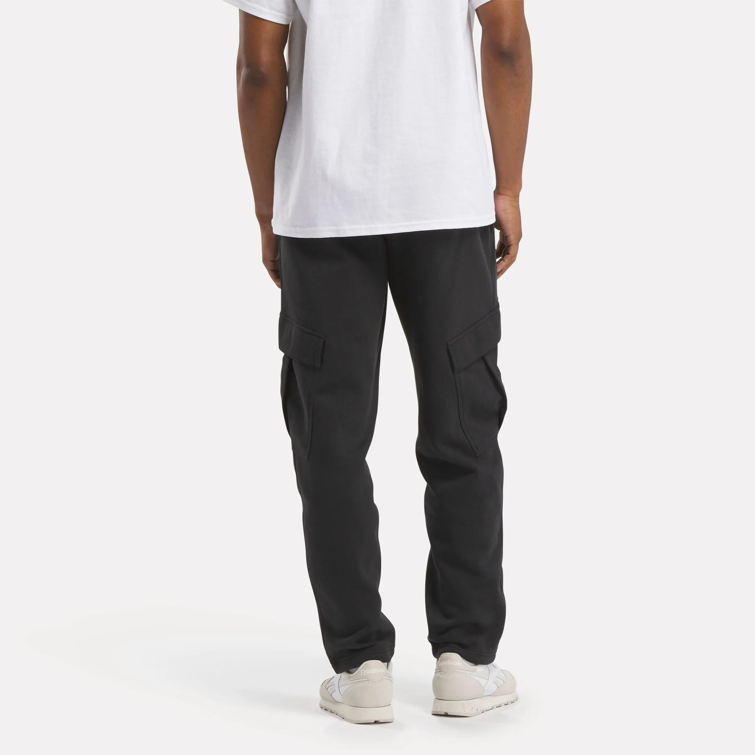 Team Tradition Fleece Cargo Pants Black