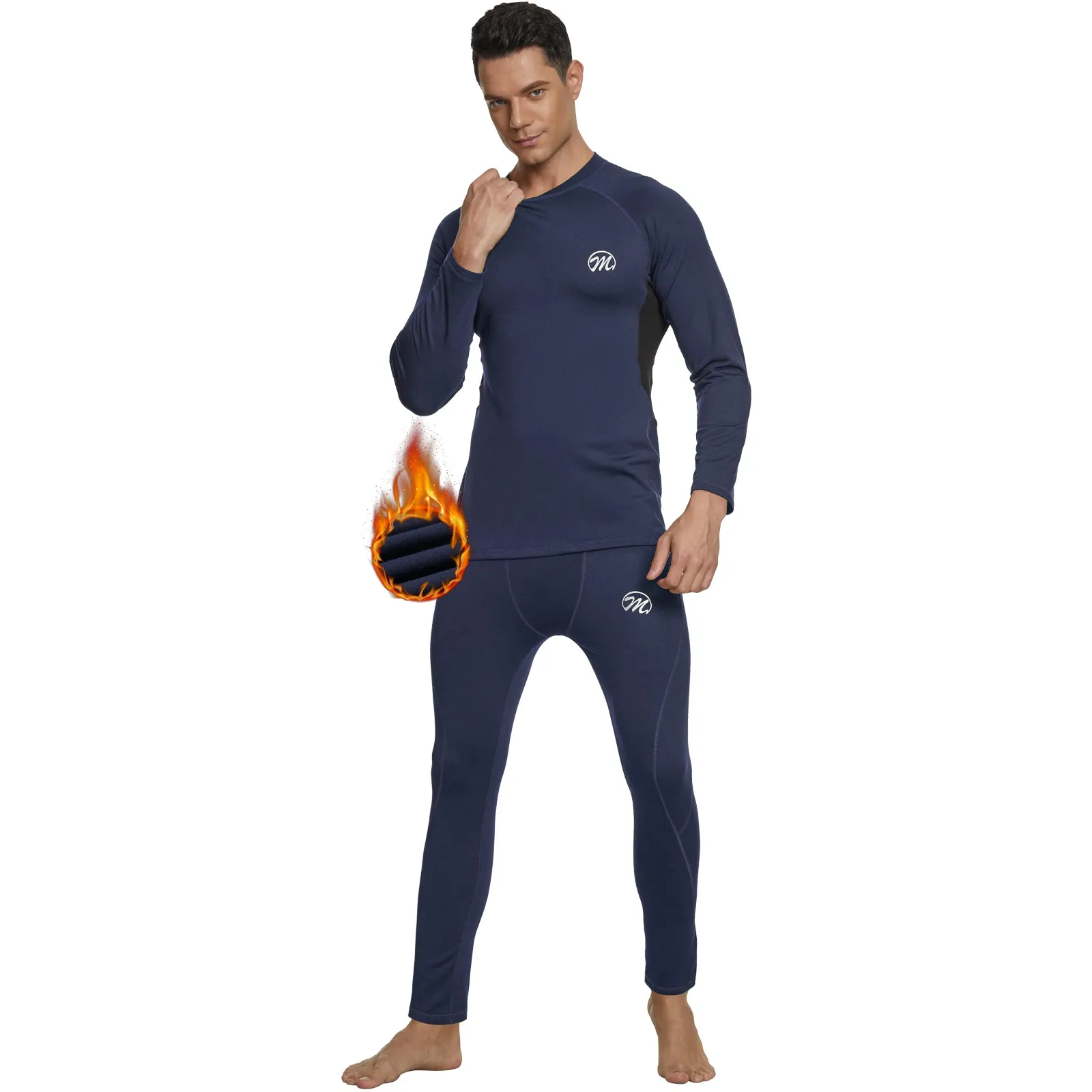 Thermal Underwear for Men Winter Quick Dry Base Layer