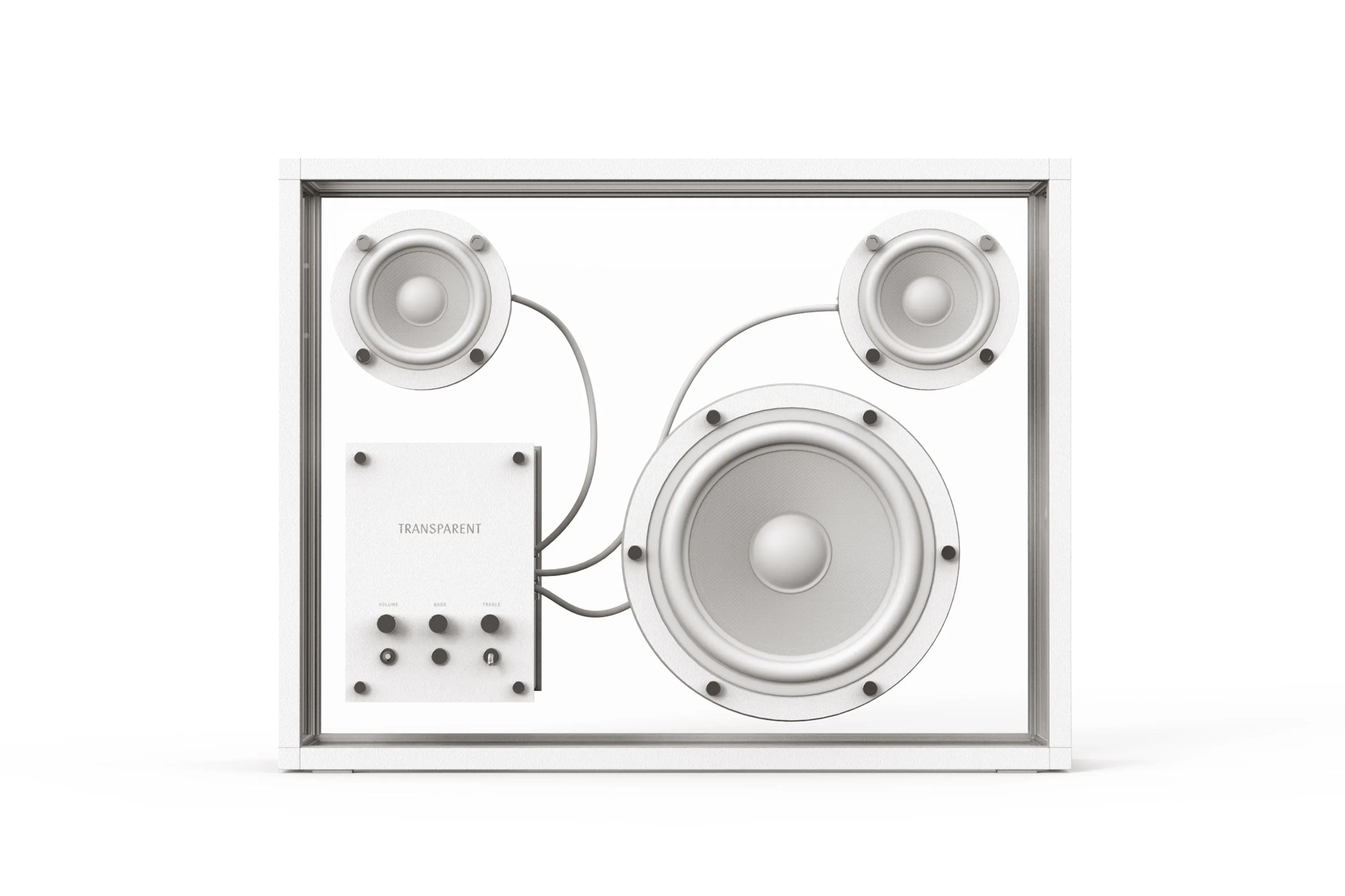 TRANSPARENT Speaker White