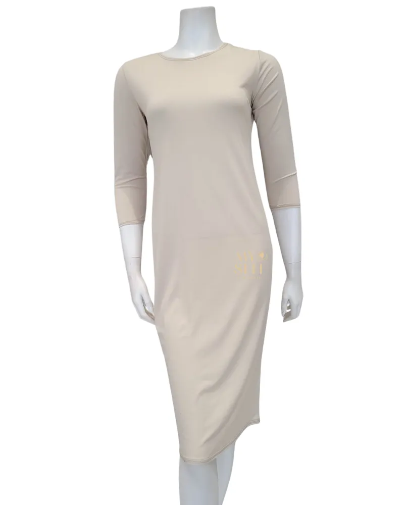 Undercover Waterwear Beige Layering Shell Dress