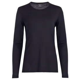 Women's Single Layer Crewneck - Black