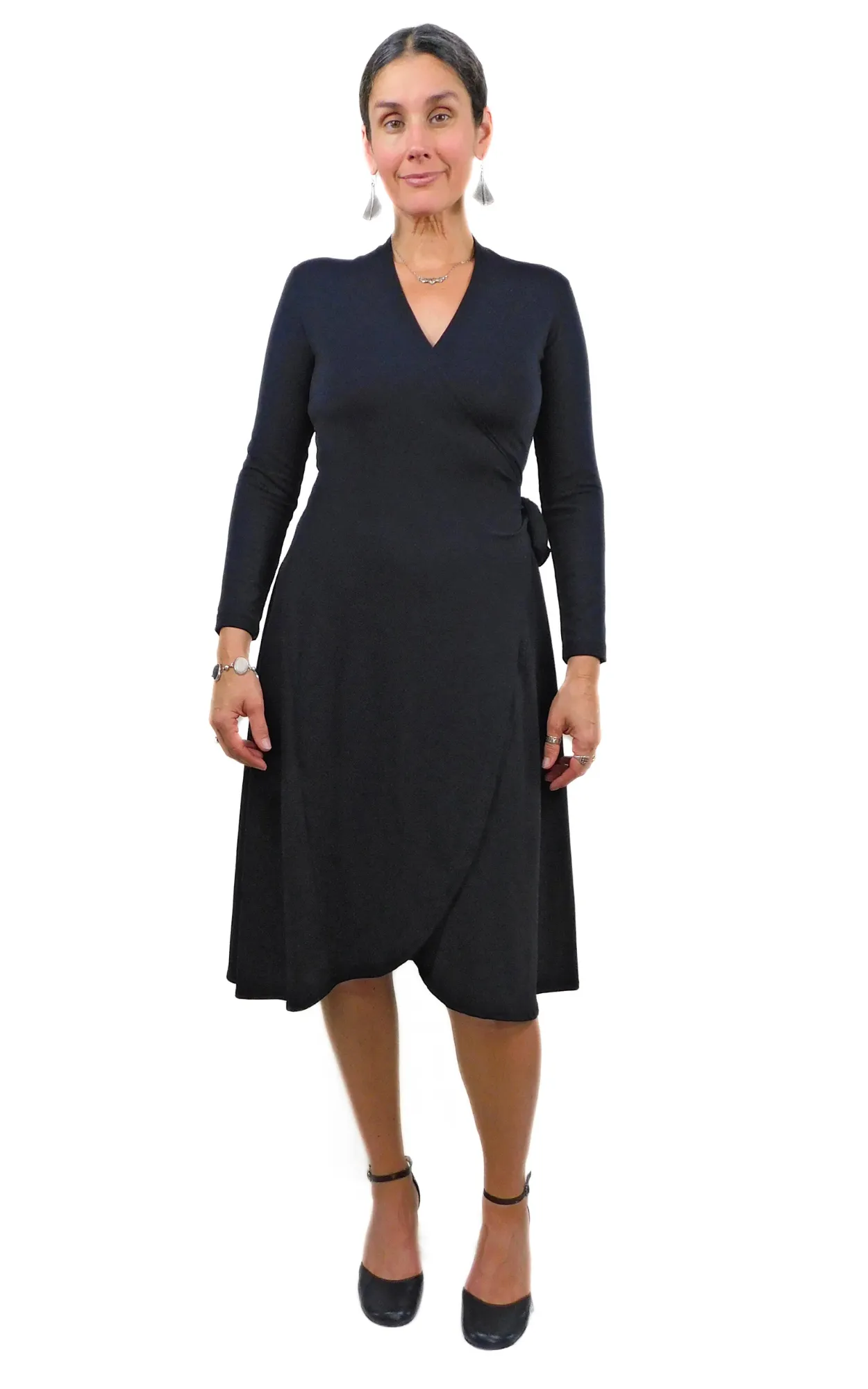 Wrap Dress -Black