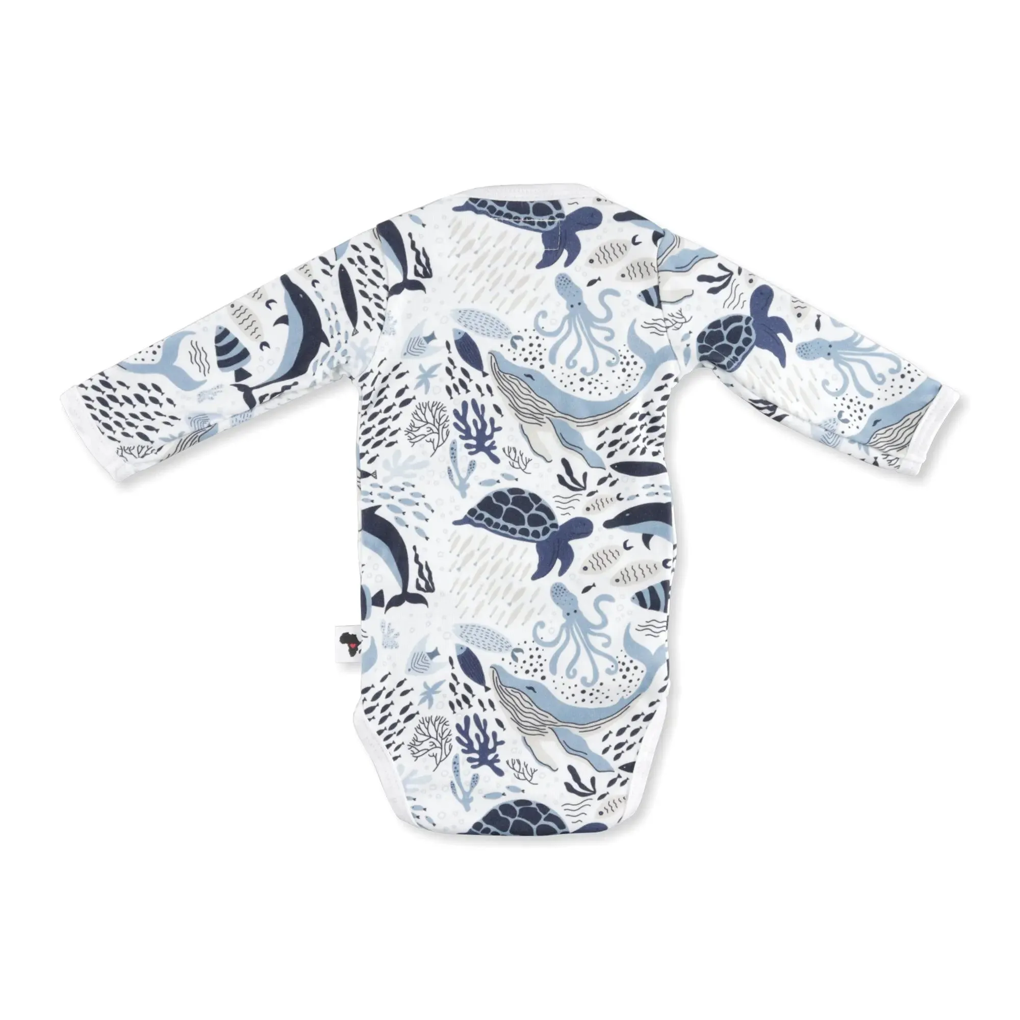 WRAP ONESIE - LS - AFRICAN SEA WORLD